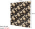 17.5x354 Inch Decotalk Dark Floral Wallpaper Peel and Stick Black Floral Wallpaper Removable Gold and Black Flower Wall