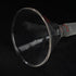 Glass Funnel, Short Stem Powder Funnel with 100 mm Top Diameter and 24/40 Inner Joint Filter Funnel for Lab