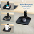 VIVO 360 2 inch MOUNT-MS01A Clamp-on Mouse Pad Holder Platform, Adjustable Under Desk Rotating Tray Rest Extension
