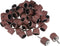 uxcell 100 Pcs 1 Inch Sanding Sleeves Sandpaper Set, 60 Grit with 2 Pcs Drum Mandrels for Rotary Tools