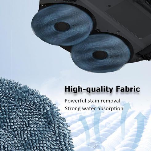 12 Pack Replacement Parts Dust Bags Mop Pads for eufy X10 Pro Omni Accessories Robot Vacuum Self-Empty Station