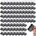 Yexiya 300 Pcs Medium Binder Clips - Paper Med Clips for Teachers Students School Office Supplies (Black, 1.25 Inch)