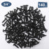 140pcs #8 × 3/4” Modified Truss Head Wood Screws, Phillips Drive, Black Wood Screws, Screws with Screwdriver Bit