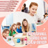 PerKoop 30 Pcs Baby Shower Pens Favors, Bulk Rose Gold Ballpoint Retractable Gel Ink Pens for Guests Gifts