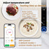 24.8"15", Countertop, Monteka Warming Mat for Food Electric Warming Trays with APP & Button Control, Silicone Fast