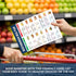 Set 3 2026, 28 1 2 Mediterranean Diet Chart Food List Meal Planner & Easy Recipes for Beginners, Laminated