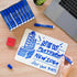 Pack 36 ARTEZA Dry Erase Markers, Bulk of Blue Whiteboard Markers with Chisel Tip, Low-Odor, Quick-Drying Ink