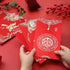 Xelsluthe 12PCS Packets Chinese Red Envelopes Gift Envelopes for Cash Wedding Lucky Money Envelope of Chinese Xi