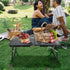 CHEERWELL Foldable Laptop Desk, Bed Table for Study & Reading, Portable Mini Picnic Table, Folds in Half with Inner