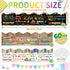 Inspirational Quotes Bulletin Board Borders Trim, Motivational Classroom Decorations for Bulletin Board (59 FT in