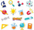 Laminated Science Classroom Bulletin Board Decorations - 25 pcs - Printed Both Sides by Peachy Keen Crafts