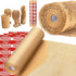 MINHAO Honeycomb Packing Paper 15"x100' Eco Friendly for Moving, Recyclable Honeycomb Paper with 36 Fragile Sticker