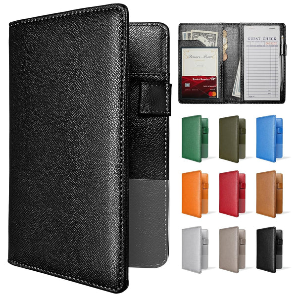Mymazn Server Books for Waitress Book Waiter Book, Serving Book with Money