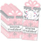 Big Dot of Happiness Pink Winter Wonderland - Holiday Snowflake Birthday Party