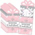 Big Dot of Happiness Pink Winter Wonderland - Holiday Snowflake Birthday Party