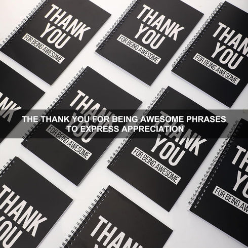 Yeaqee 20 Pcs Inspirational Spiral Notebook/Journal for Office, School, Coworker, Teacher, Volunteer Present