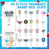 Jiytivity 60 Pcs Pharmacy Gifts Funny Pharmacy Technician Gifts Include Pharmacy Badge Reel Bulk Thank You Cards
