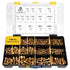 Bonost 1380pcs 8.8 M4 M5 M6 M8 Set 12-30mm Nuts and Bolts Assortment Kit - Heavy Duty Grade Metric Bolt with Assorted