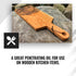 Countertops, 32 oz Real Milk Paint, Hemp Oil for Wood Finishing, Cutting Boards, Butcher Blocks, Wood Utensils, Food