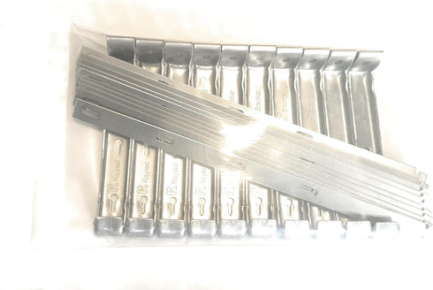 Hangtite 5" Aluminum Gutter Roof Hanger with Strap, 10-Pack