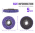 5PCS 4'' x 5/8'' Strip Discs Paint Stripper Wheel for Angle Grinder, Power Tools for Clean Paint Stripping