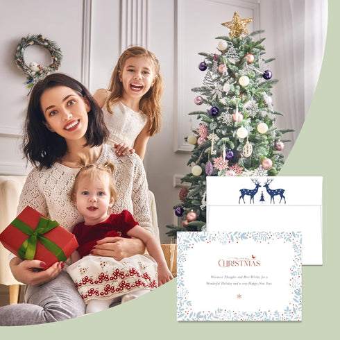 Goefun A7 White Envelopes, 100 Pack, 5x7 Printable Self Seal Envelopes for Cards, Weddings, 120GSM