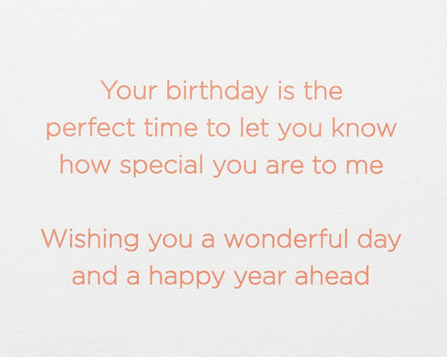 Papyrus Birthday Card - How Special You Are