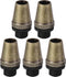 uxcell Cable Glands Strain Relief Cord Connector Grips Metal Bronze 5Pcs for