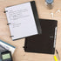 Five Star Flex Refillable Notebook + Study App, College Ruled, 1 Inch TechLock Rings, 200 Sheet Capacity, Black