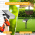 IPEROT Ip68,2pack 4 Bulbs,Outdoor Solar Lights Outdoor Waterproof Lighting Modes Solar Spot Lights Outdoor Auto On/Off