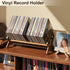Bamboo Premium Desktop Bookshelf, Retro Brown Large Tabletop Book Rack Organizer, Stable Storage Rack for Books,