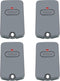 ASONPAO 4 for Mighty Mule GTO Gate Opener Remote FM135 MMT103 RB7415 Year