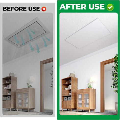 39" 39", Forestchill Attic Door Insulation Cover, Attic Stairs Ceiling Shutter Seal Cover with Velcor Strips, Air Tight