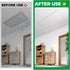39" 39", Forestchill Attic Door Insulation Cover, Attic Stairs Ceiling Shutter Seal Cover with Velcor Strips, Air Tight