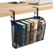 kenaeooe Under Desk Drawer Clamp On Mesh Metal Desk Side Storage Hanging Organizer