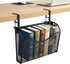 kenaeooe Under Desk Drawer Clamp On Mesh Metal Desk Side Storage Hanging Organizer