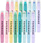 PAPERAGE Gel Highlighters, No Bleed & Smudge Free, Assorted Pastel Colors, 16 Count