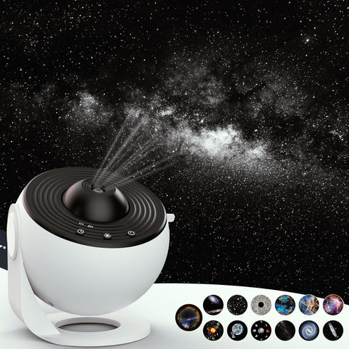 ARGIGU Star Projector,Upgraded Planetarium Projector for Bedroom,Educational Audio Galaxy Projector with 4K Replaceable