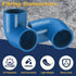 4pcs 1.5" 90 Elbow 2-Way 90 Elbow uxcell Degree Pipe Fittings, Furniture Construction Grade Degree PVC Corner Adapter