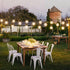 25FT, 12+1 G40 Bulbs, Outdoor String Lights Waterproof Patio Lights with Shatterproof Connectable Hanging Outdoor