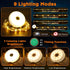 33FT 3000 4 1 9 Retractable Camping String Lights, mAh Rechargeable in Tent Lights String with Modes, Outdoor Portable