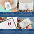 Custom Slim Puggle Dog Address Stamp - Handcrafted Ink Stamp for Thank You Cards & Return Address - Unique Mail Stamp