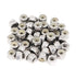 binifiMux 50pcs 1/4-20 Inch Nylon Inserted Self Locking Nuts - 304 Stainless Steel,