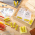 Spakon 25 Sets First Day of School Gifts, Inspirational Erasers & Organza Bag for Students