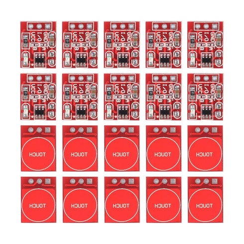 20-Pack TTP223 Capacitive Touch Switch Modules for Arduino
