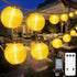 StarryEver Lantern String Lights Plug in- 40ft 40LED 2700K Warm White Mini