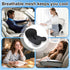 Rottipe Tailbone Memory Foam Office Chair Cushion, L-Shaped Integrated Seat Cushions, Chair Seat Cushion for Lower Back
