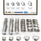 Hose Clamp Assortment, 45 Pack Stainless Steel Worm Gear Clamps Kit for Fuel Line Pipe (1/4 in to 1-1/8 in)