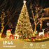 400 132 8 JMEXSUSS LED Christmas Lights Indoor Outdoor, ft Warm White String Lights Plug in with Remote, Modes Twinkle