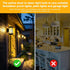 Bulbs 60W Bulb 9W 2000K A19 2 Pack Flaspar Dusk to Dawn LED Yellow Bug Light Outdoor Equivalent, Amber Yellow Bug Light